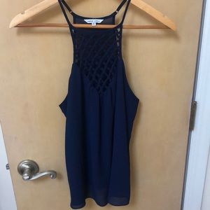 Navy blue tank